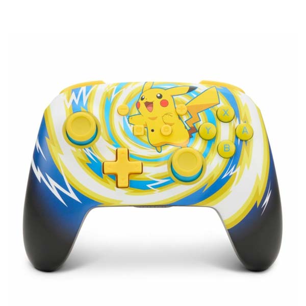 Bezdrátový ovladač PowerA Enhanced pro Nintendo Switch, Pikachu Vortex