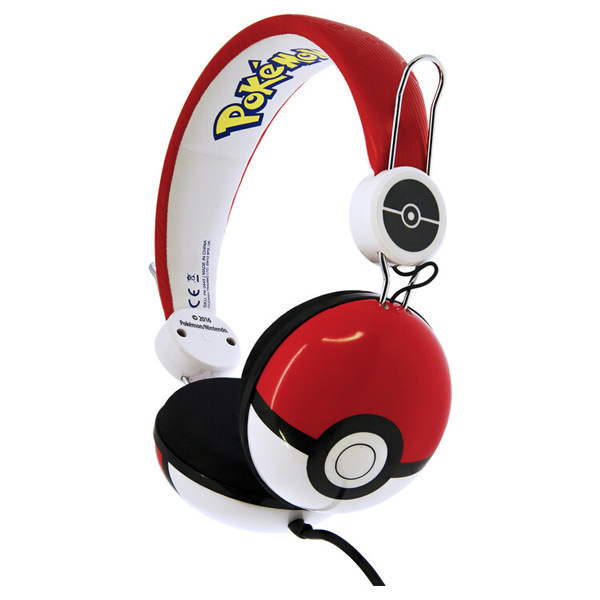 Dětské sluchátka OTL Technologies Pokémon Poké ball Tween Dome - OPENBOX (Rozbalené zboží s plnou zárukou)