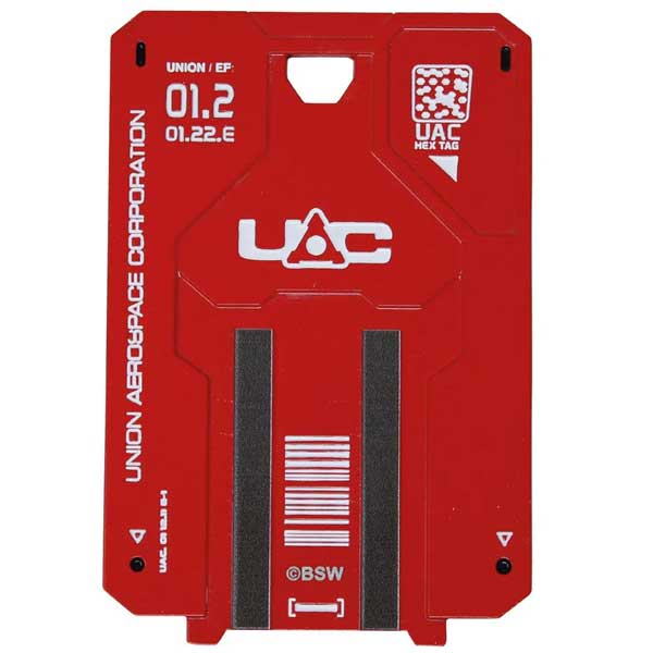 Doom Limited Edition Red Replica Key Card Doom Limited Edition Red Replica Key Card