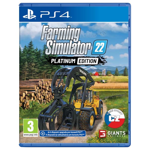 Farming Simulator 22 (Platinum Edition) CZ [PS4] - BAZAR (použité zboží)