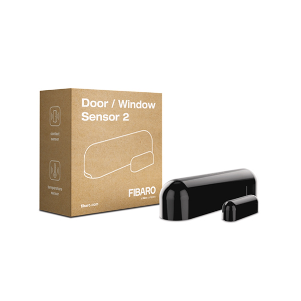 FIBARO senzor dveří 2 gen., černý
