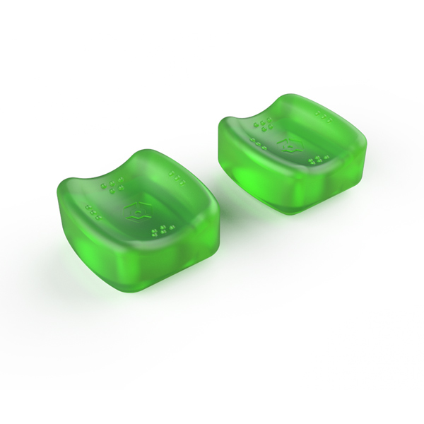 Gioteck Sniper Thumb Grips Translucent Green pro Xbox Series