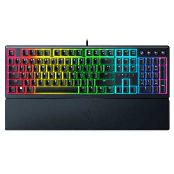 Herní klávesnice Razer Ornata V3 Low-profile Mecha-membrane RGB Keyboard, US layout