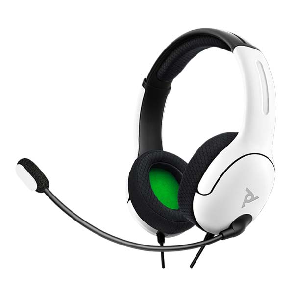 Kabelový headset PDP LVL40 pro Xbox One, White