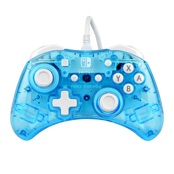 Kabelový ovladač PDP Rock Candy Mini pro Nintendo Switch, Blu-merang