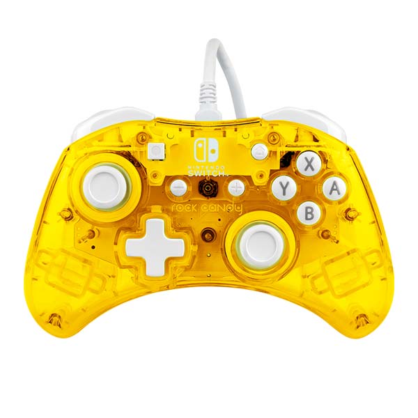 Kabelový ovladač PDP Rock Candy Mini pro Nintendo Switch, Pineapple Pop