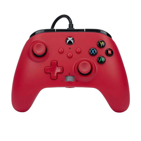 Kabelový ovladač PowerA Enhanced pro Xbox Series, Artisan Red