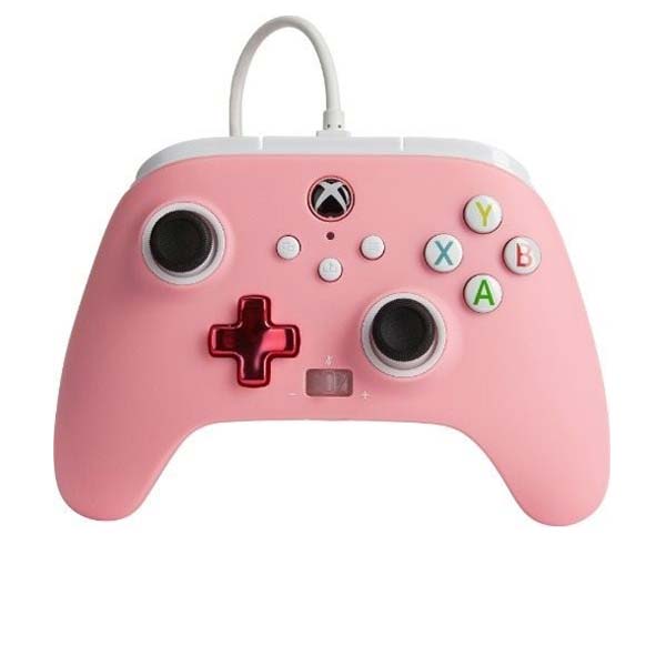 Kabelový ovladač PowerA Enhanced pro Xbox Series, Pink Inline