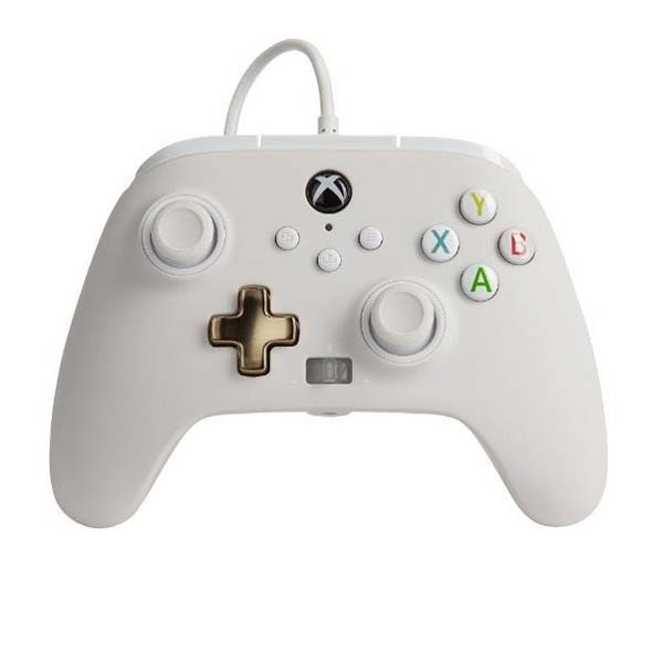 Kabelový ovladač PowerA Enhanced pro Xbox Series, White Mist