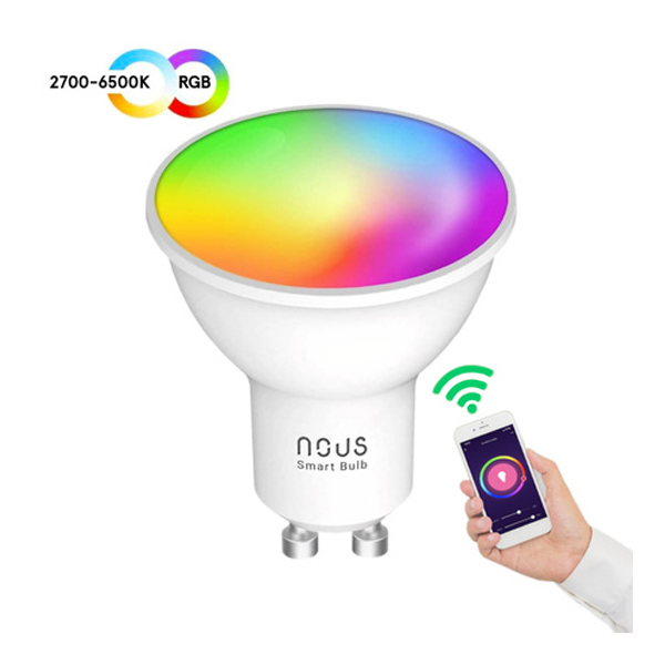 Nous Smart WIFI Bulb RGB GU10 P8