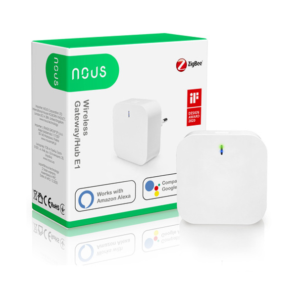 Nous Smart ZigBee E1 centrální jednotka Nous Smart ZigBee E1 centrální jednotka