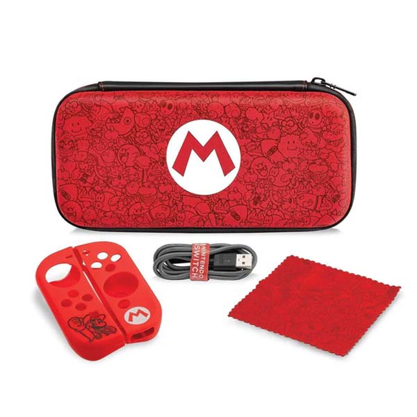 PDP Starter Kit pro Nintendo Switch, Mario Remix