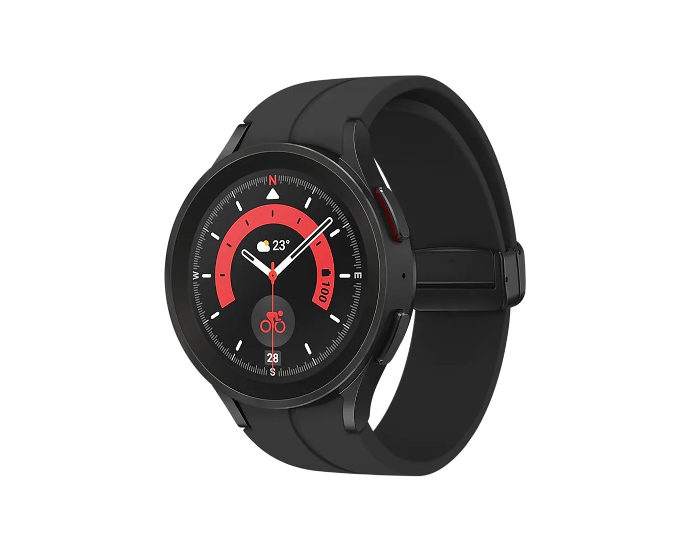 Samsung Galaxy Watch5 Pro 45mm, black titanium, Třída B - použité, záruka 12 měsíců Samsung Galaxy Watch5 Pro 45mm, black titanium, Třída B - použité, záruka 12 měsíců