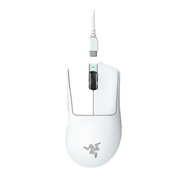 Bezdrátová herní myš Razer DeathAdder V3 Pro, bílá Bezdrátová herní myš Razer DeathAdder V3 Pro, bílá