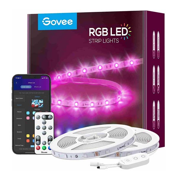 Govee WiFi RGB Smart LED pás 15m s ovladačem