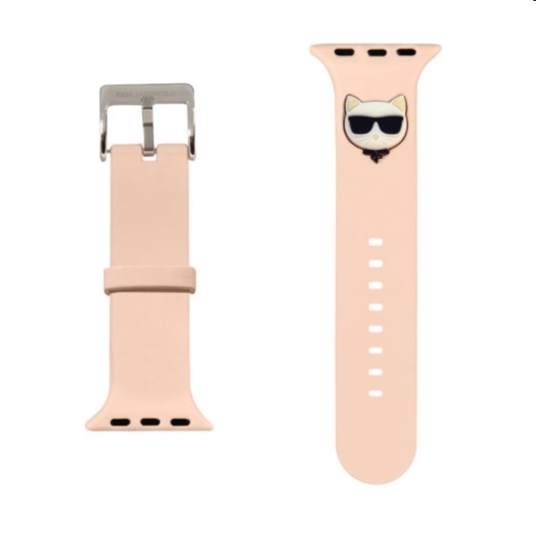 Karl Lagerfeld Choupette Head řemínek pro Apple Watch 38/40mm, pink Karl Lagerfeld Choupette Head řemínek pro Apple Watch 38/40mm, pink