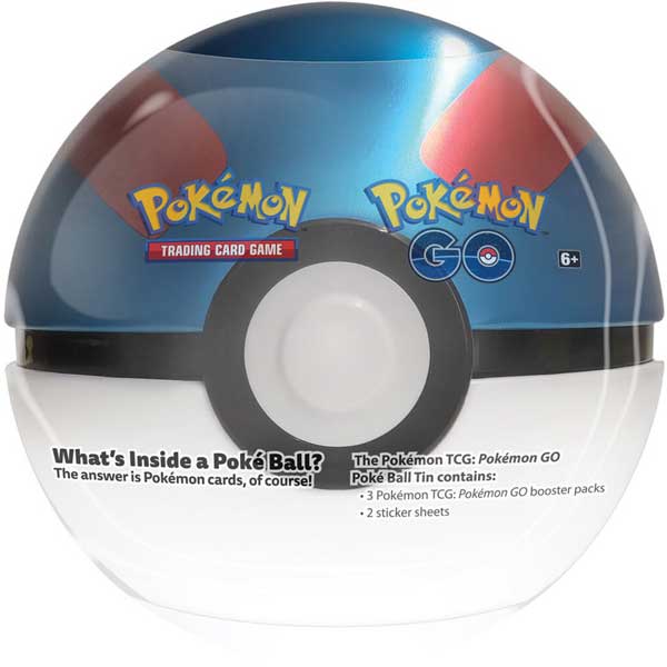 Kartová hra Pokémon TCG Go Ball Tin White Blue (Pokémon) Kartová hra Pokémon TCG Go Ball Tin White Blue (Pokémon)
