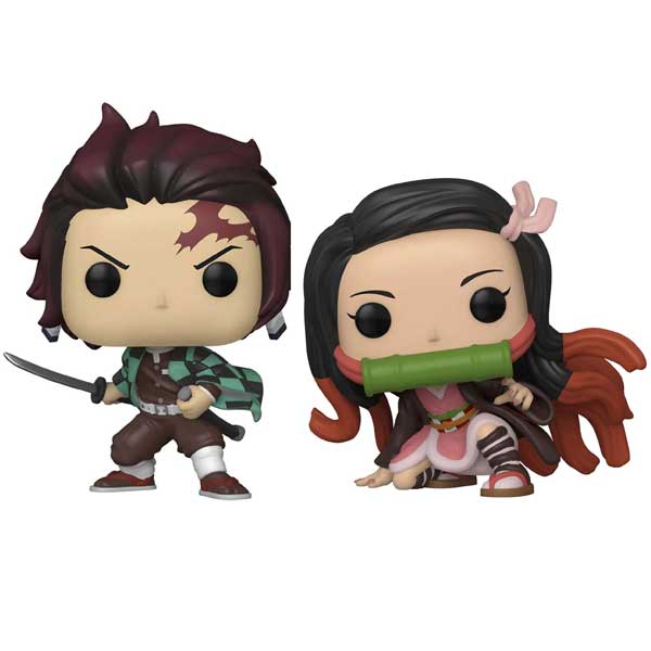 POP! Animation: Tanjiro & Nezuko (Demon Slayer) Special Editon 2 Pack - OPENBOX (Rozbalené zboží s plnou zárukou)