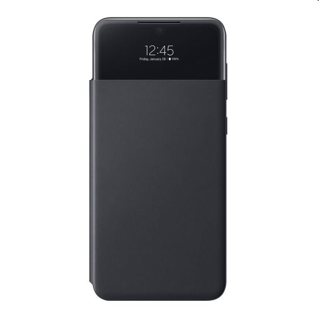 Pouzdro S View Cover pro Samsung Galaxy A33 5G, black Pouzdro S View Cover pro Samsung Galaxy A33 5G, black