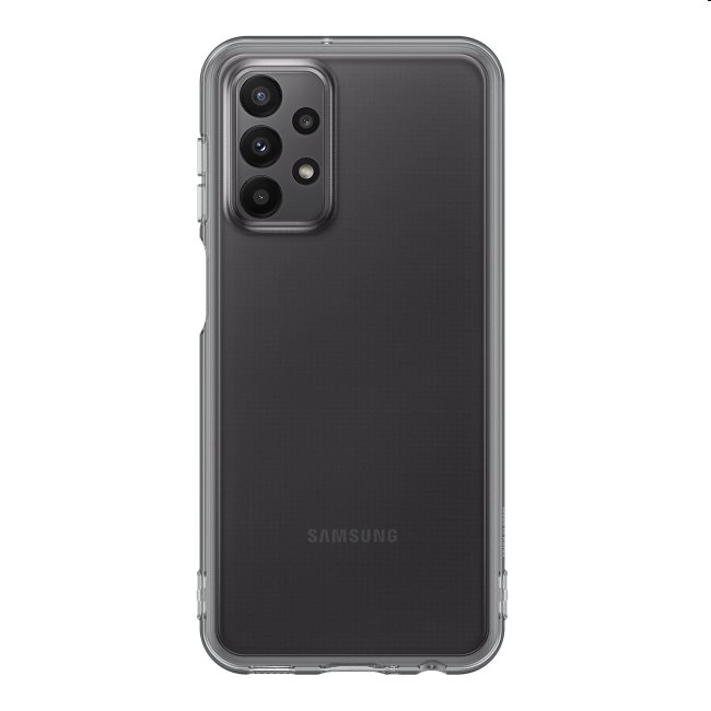 Pouzdro Soft Clear Cover pro Samsung Galaxy A23, black