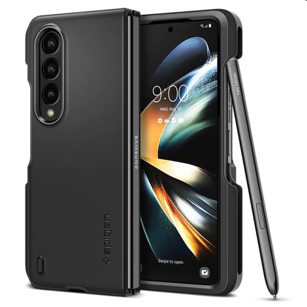 Pouzdro Spigen Thin Fit pro Samsung Galaxy Z Fold4, černé