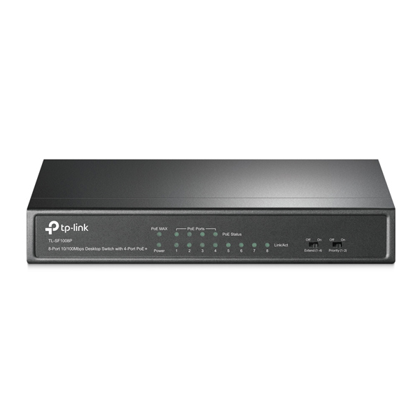 TP-Link TL-SF1008P, 8 port mini Desktop Switch TP-Link TL-SF1008P, 8 port mini Desktop Switch