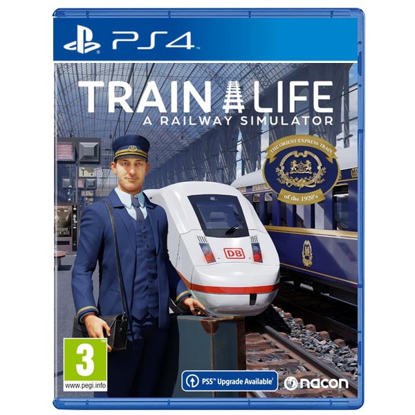 Train Life: A Railway Simulator [PS4] - BAZAR (použité zboží)