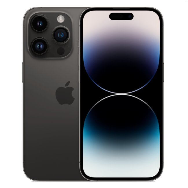 Apple iPhone 14 Pro 256GB, space black, Třída A - použito, záruka 12 měsíců