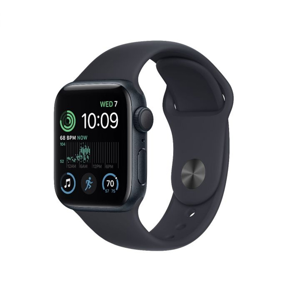 Apple Watch SE GPS 44mm Midnight Aluminium Case with Midnight Sport Band