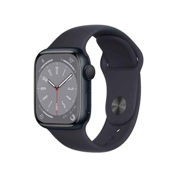 Apple Watch Series 8 GPS 45mm Midnight Aluminium Case, Třída B - použité, záruka 12 měsíců