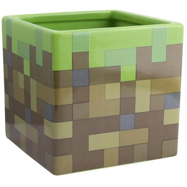 Grass Block Pen Plant Pot (Minecraft) Grass Block Pen Plant Pot (Minecraft)