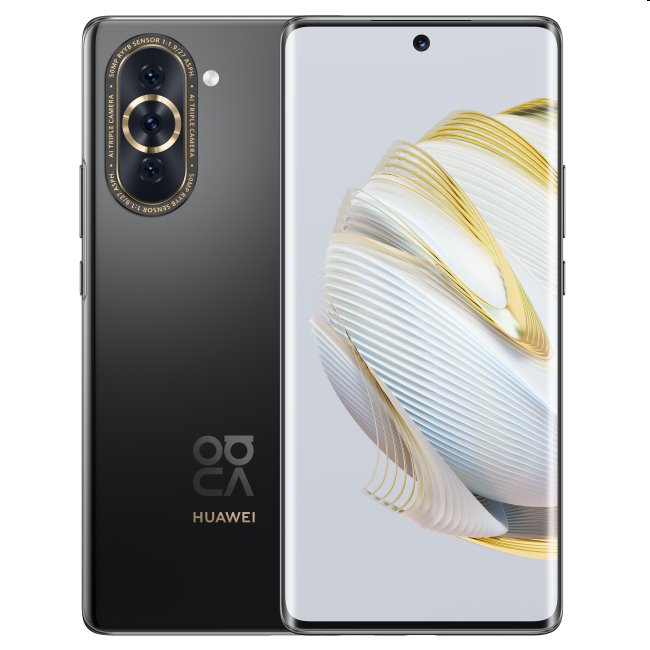 Huawei Nova 10, 8/128GB, black, Třída B  použito, záruka 12 měsíců