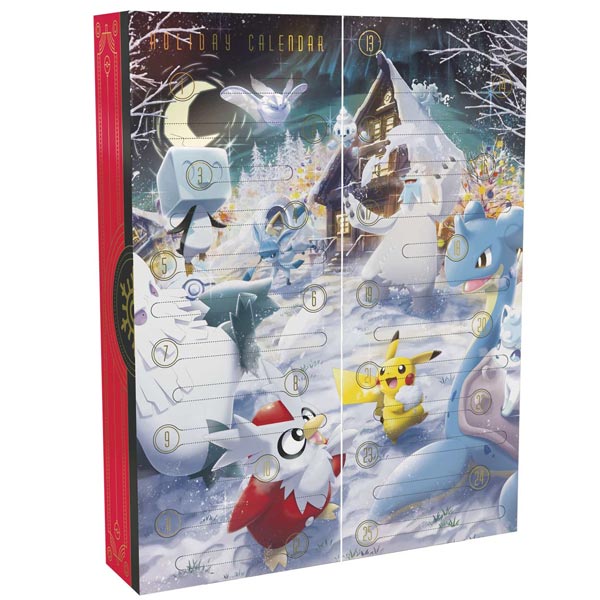 Kartová hra Pokémon TCG Adventný Kalendár (Pokémon) PlayGoSmart