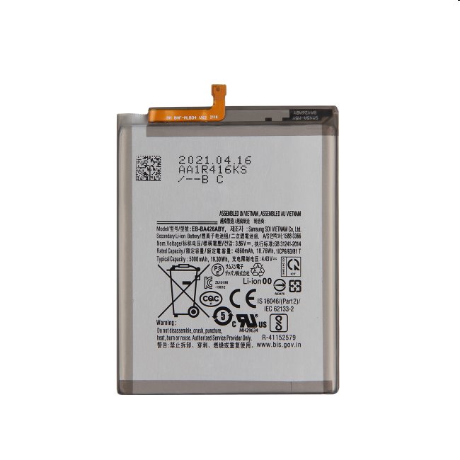 Originální baterie pro Samsung Galaxy A42 5G, Galaxy A32 5G, Galaxy A72, Galaxy M22 a Galaxy M32 (5000mAh) Originální baterie pro Samsung Galaxy A42 5G, Galaxy A32 5G, Galaxy A72, Galaxy M22 a Galaxy M32 (5000mAh)