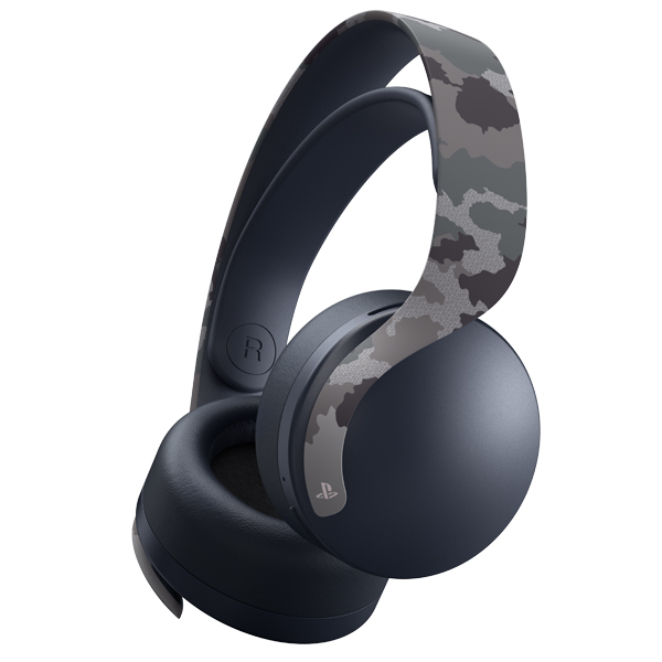 PlayStation Pulse 3D Wireless Headset, grey camo