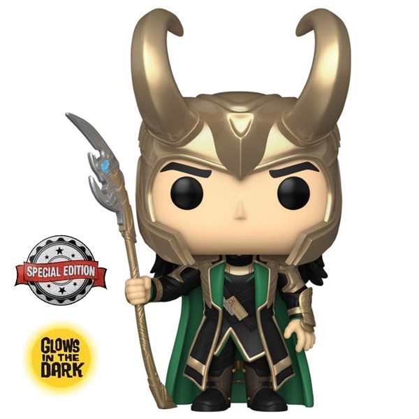 POP! Loki with Scepter, Avengers (Marvel) Special Edition (Svieti v tme) POP! Loki with Scepter, Avengers (Marvel) Special Edition (Svieti v tme)
