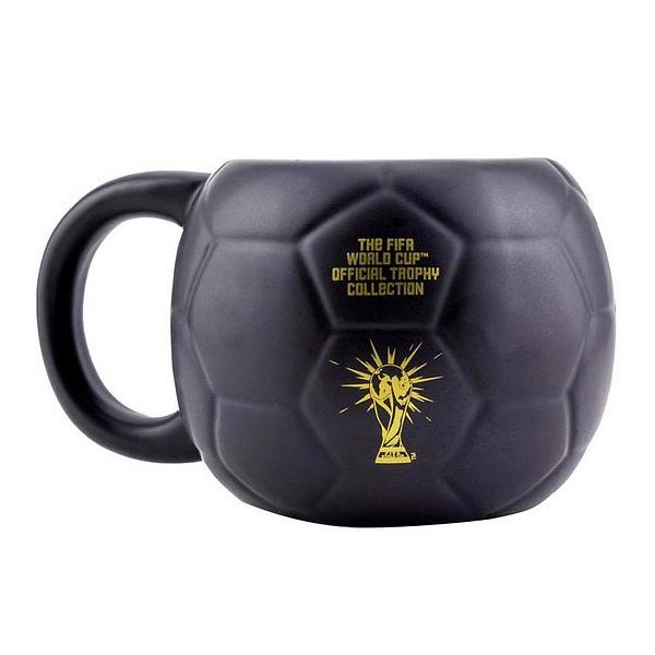 Hrnek FIFA Football Shaped Mug Black and Gold