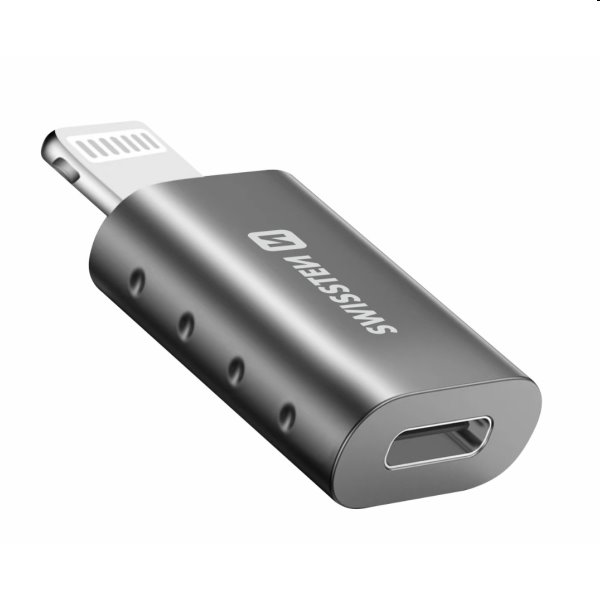 Swissten OTG adapter Lightning/USB-C