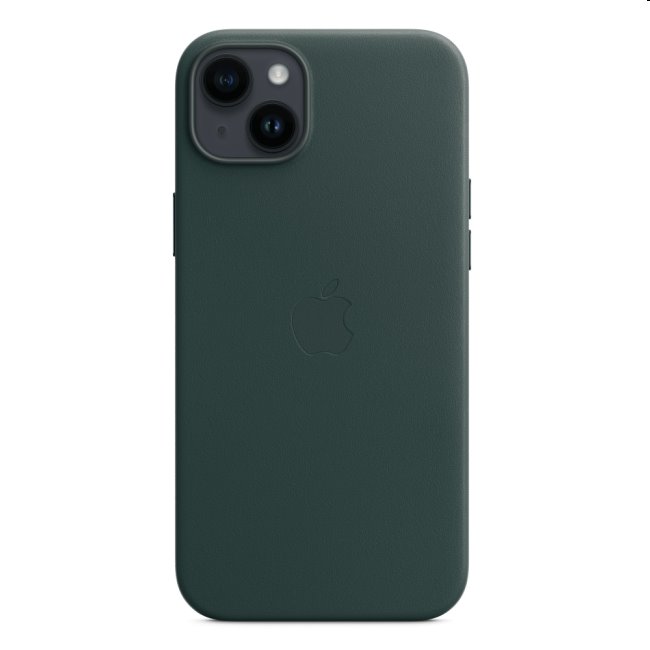 Apple iPhone 14 Plus Leather Case with MagSafe, forest green