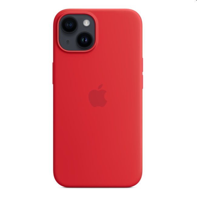 Apple iPhone 14 Silicone Case with MagSafe, (PRODUCT)RED