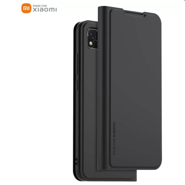 Made for Xiaomi Book pouzdro pro Xiaomi Redmi 9C/10A, černé