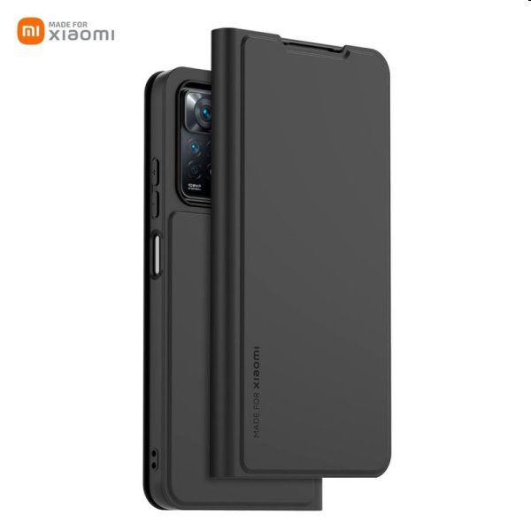 Made for Xiaomi Book pouzdro pro Xiaomi Redmi Note 11 Pro 4G/5G, černé