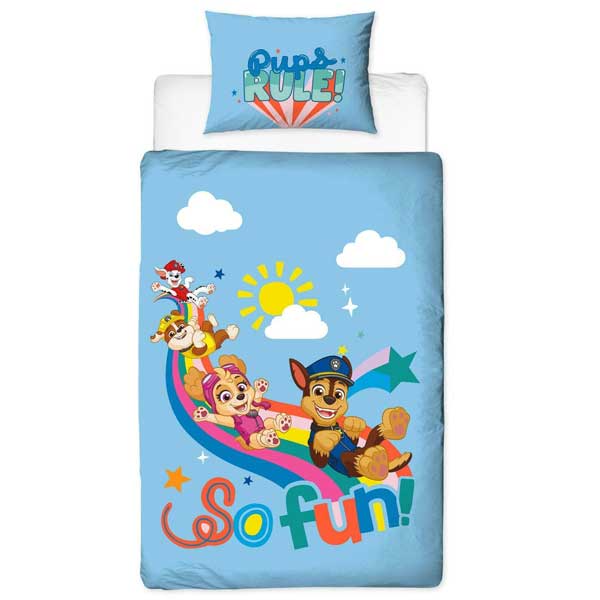 Povlečení Paw Patrol Single Bedding Duvet Set Single