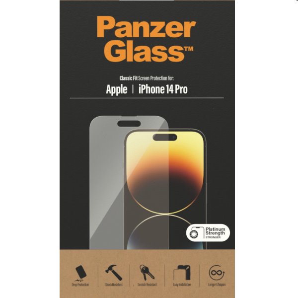 Ochranné sklo PanzerGlass AB pro Apple iPhone 14 Pro