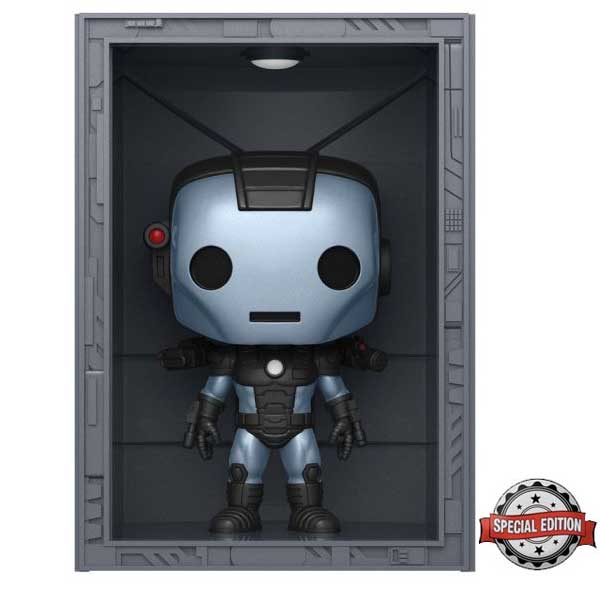 POP! Deluxe: Iron Man Hall of Armor Iron Man Model 11 (Marvel) Previews Edition (Metallic)