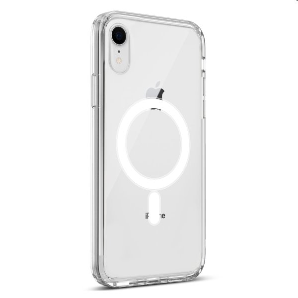 Pouzdro ER Case Ice Snap s MagSafe pro Apple iPhone XR, transparentní