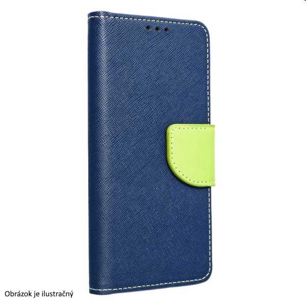 Pouzdro FANCY Book pro Samsung Galaxy S22, modré/zelené Pouzdro FANCY Book pro Samsung Galaxy S22, modré/zelené