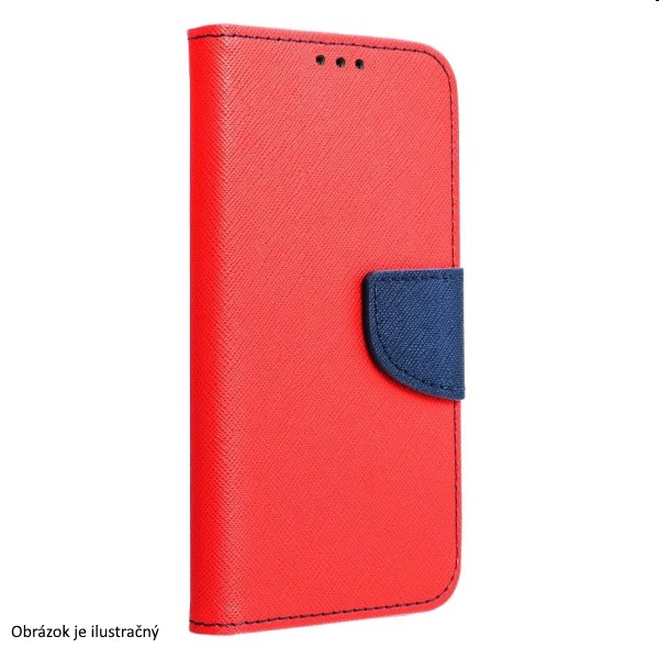 Pouzdro FANCY Book pro Xiaomi Redmi 10C, červené/modré