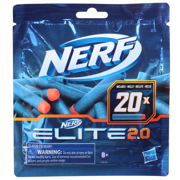 Šipky Nerf Elite 2.0 Dart Refill Pack (20pcs) Šipky Nerf Elite 2.0 Dart Refill Pack (20pcs)