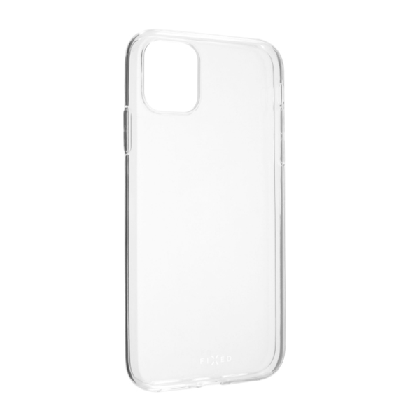 FIXED TPU Skin Ultratenké gélové pouzdro pro Apple iPhone X/XS, 0,6 mm, transparentní